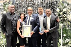 Pictured from GIBS Professor Morris Mthombeni and Lenmed Leadership Team Members