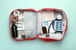 Essential first aid items Essential first aid items