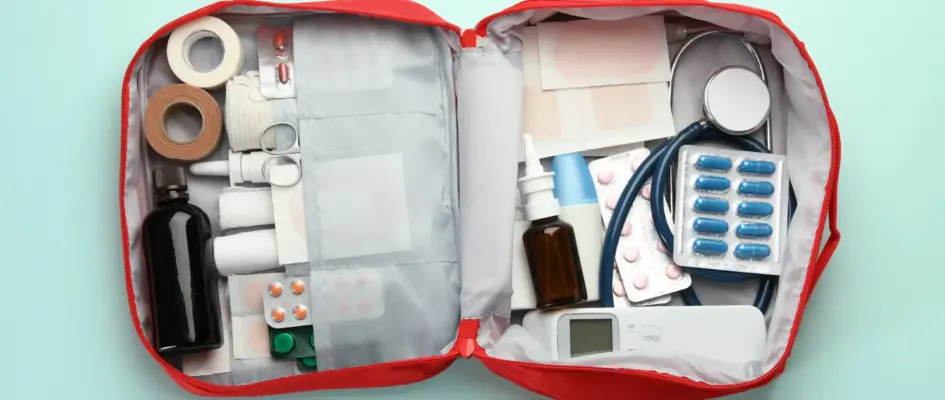 Essential first aid items