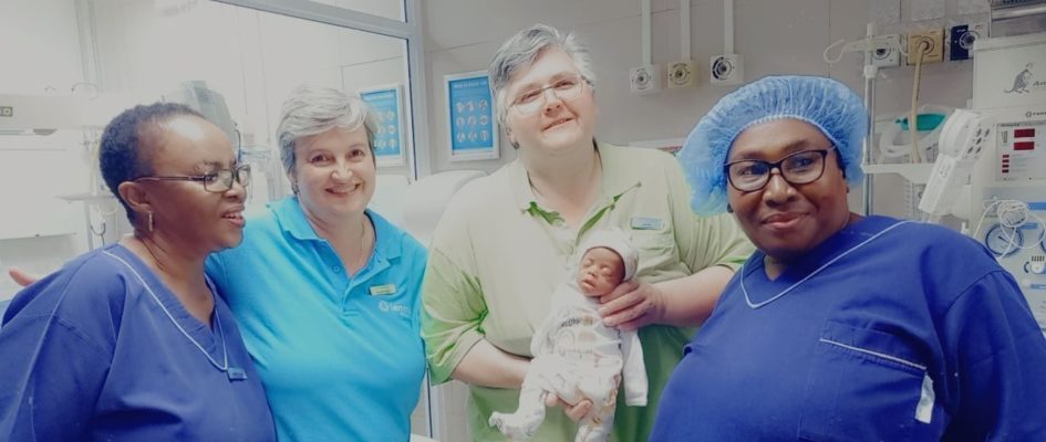 Miracle story of Baby Zanokuhle Hlengwa - IMAGE WITH LVPH TEAM