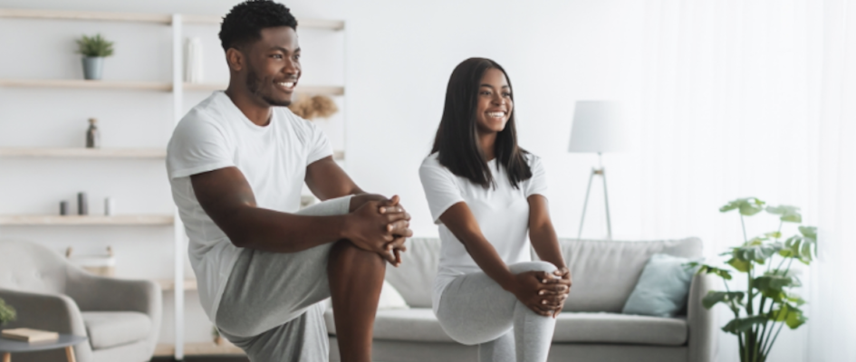 couple exercising