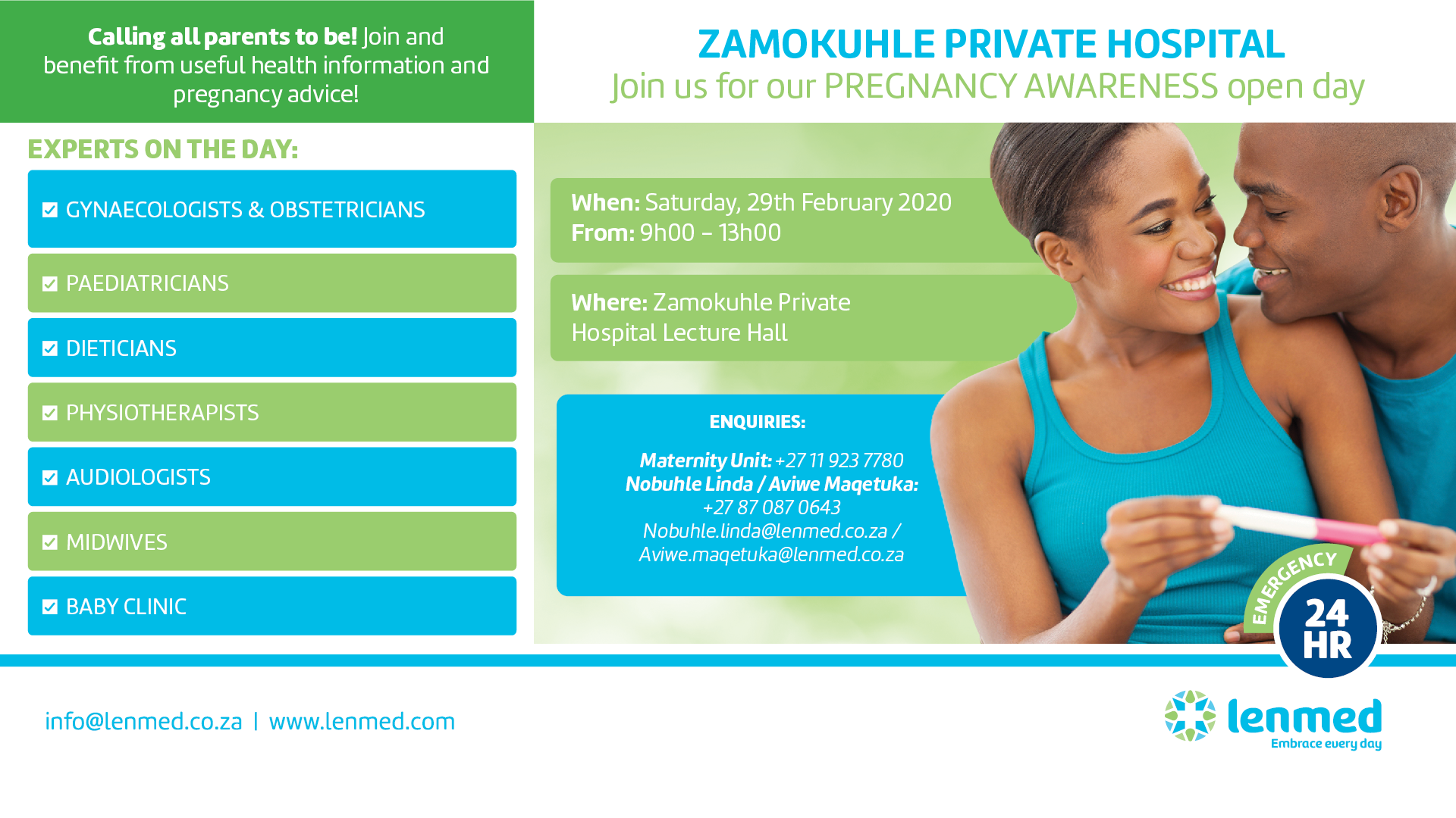 Zamokuhle Private Hospital Pregnancy Awareness Open Day