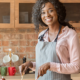 woman cooking in the kitchen